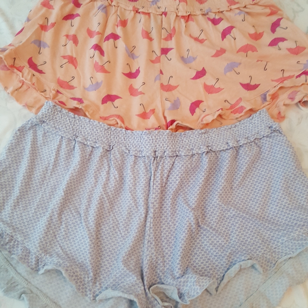 Set of 4 pajama shorts
